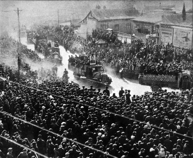 대약진운동 당시의 중국(1957)