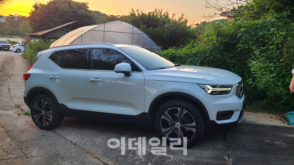 볼보 XC40. (사진=손의연기자)