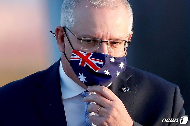 스콧 모리슨 호주 총리. © 로이터=뉴스1 © News1 최서윤 기자