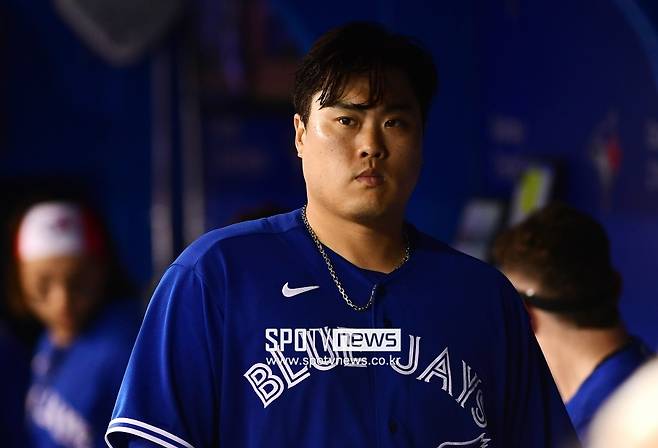 ▲ 류현진이 2경기 연속 조기강판당했다. 류현진 자신에게도 낯선 시련이다. ⓒ 토론토(캐나다 온타리오주), 조미예 특파원