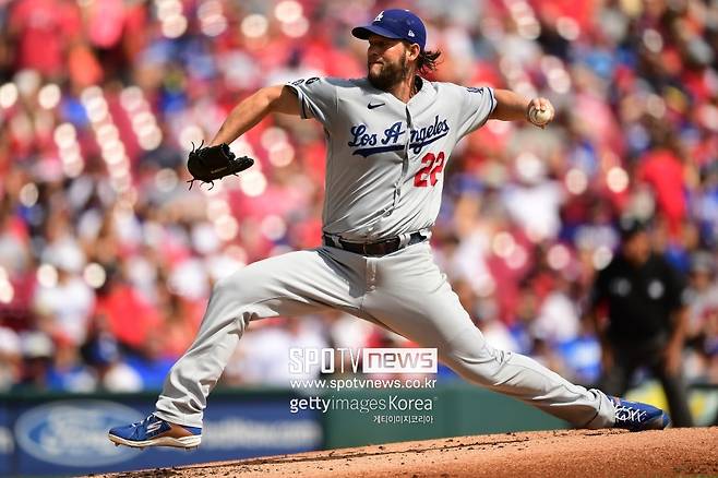▲ LA 다저스 투수 클레이튼 커쇼