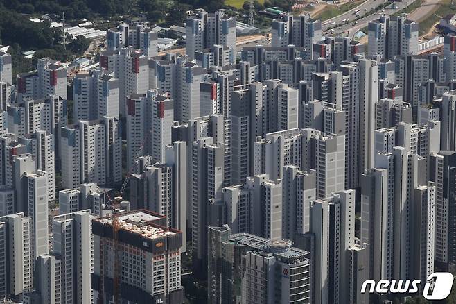 아파트 단지 전경. © News1 성동훈 기자