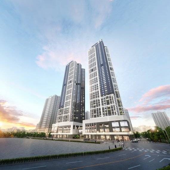 신세계건설 '빌리브 어바인시티' 투시도.