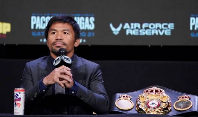 매니 파퀴아오. 사진제공=연합뉴스