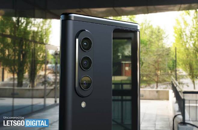 삼성 롤러블폰 예상이미지. [사진 출처 = 레츠고디지털]