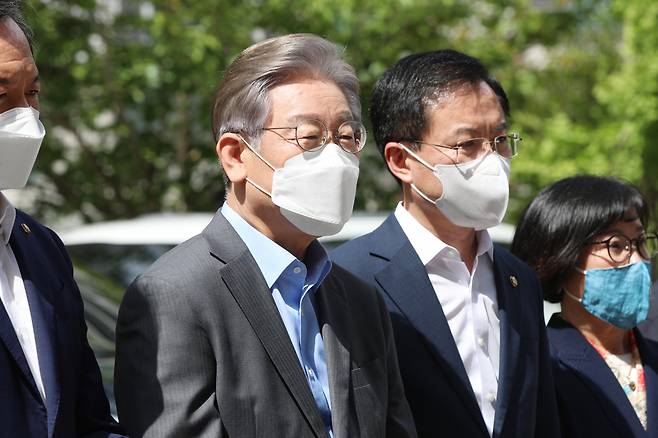 이재명 더불어민주당 대선 경선후보. [연합]