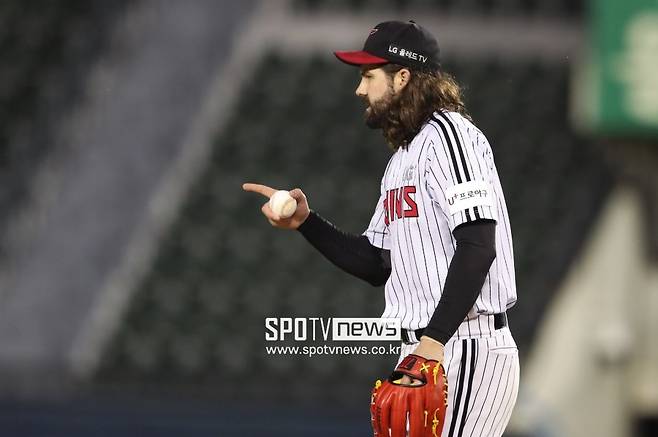 ▲ LG 트윈스 투수 케이시 켈리 ⓒ곽혜미 기자