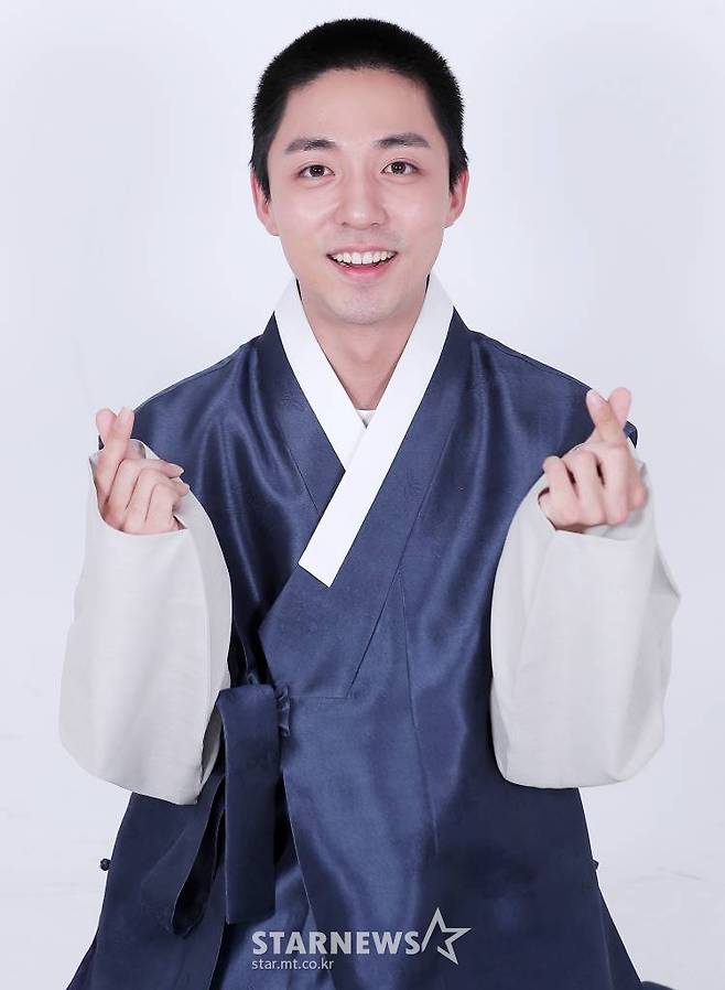 배우 김동규 추석 한복 인터뷰 /사진=김창현 기자 chmt@