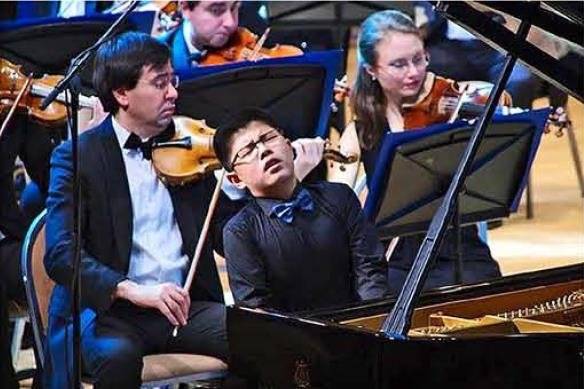 북한 '음악 신동' 모이는 경상유치원 [북한 대외용 화보 '조선' 7월호 캡처. 재판매 및 DB 금지]