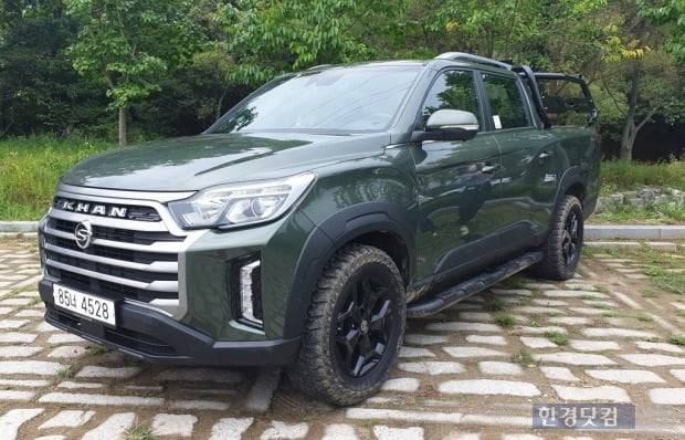 '조선픽업' 쌍용차 렉스턴 스포츠 칸. 사진=오세성 한경닷컴 기자