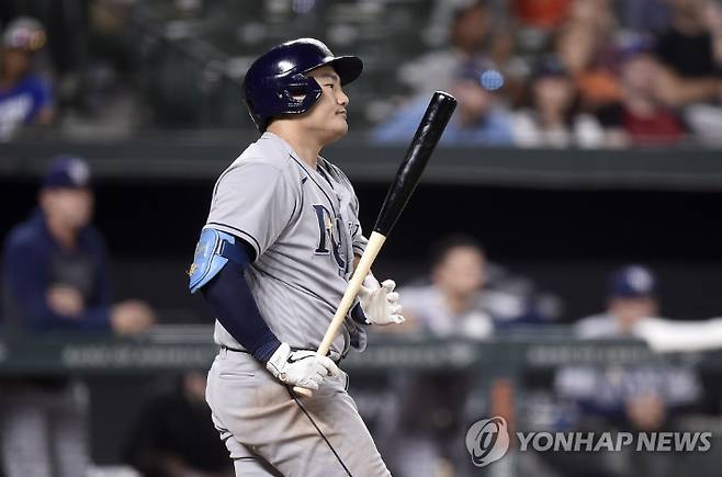 메이저리그 탬파베이 최지만. AFP=연합뉴스