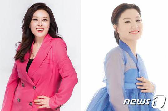 뮤지컬 배우 홍지민(왼쪽)과 국악인 오정해. (울산문화예술회관 제공) © 뉴스1