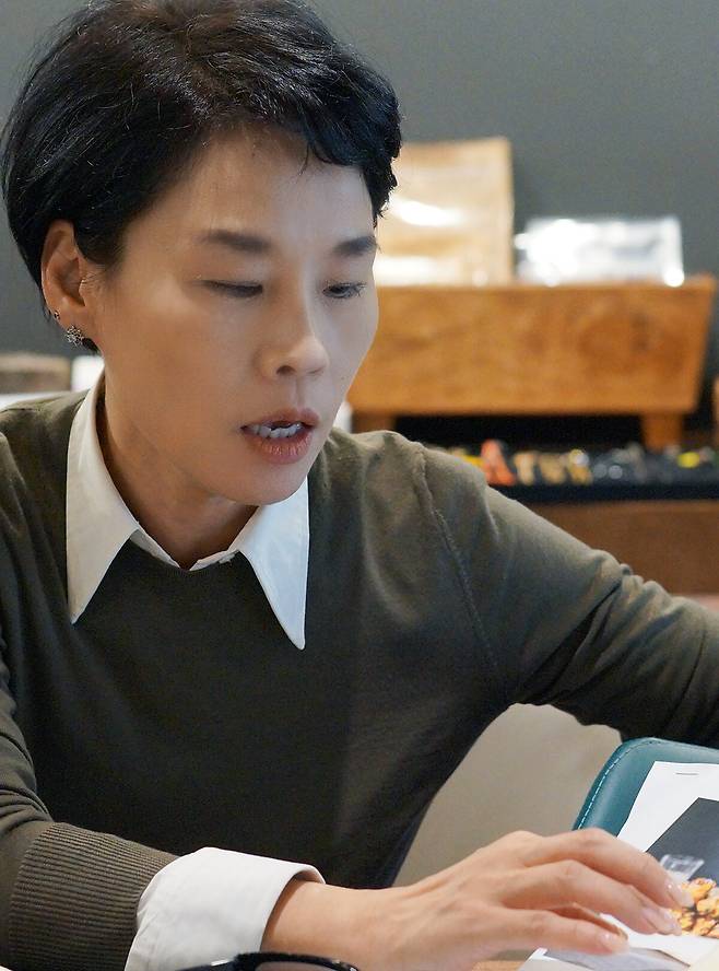 인터뷰 중인 박윤경 대표. /더비비드
