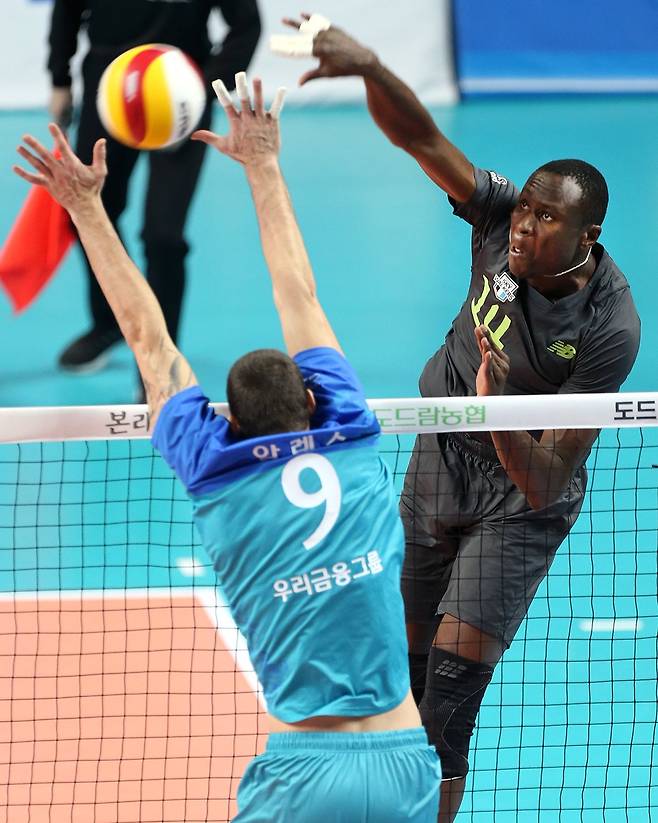 현대캐피탈에서 활약했던 다우디. [사진 현대캐피탈]