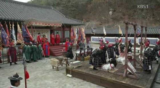 KBS 드라마 '징비록'의 한 장면 [사진 KBS]