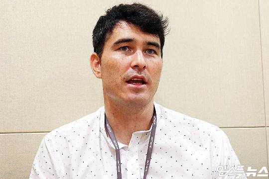 한국 럭비 대표팀 코퀴야드 안드레 진(사진=엠스플뉴스 이근승 기자)