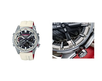 ECB-S100HR / Outer ring of dial finished with authentic Championship White paint