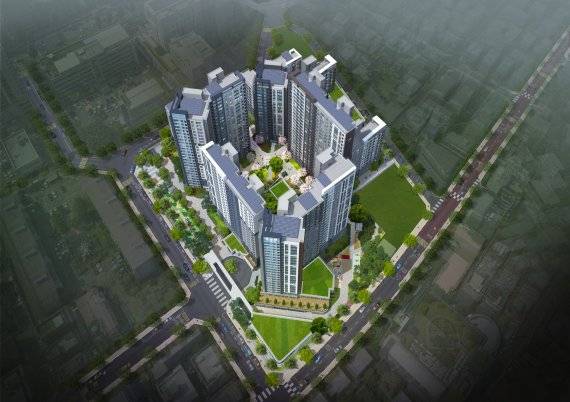 서울 강서구 화곡동 980-19번지 일원에 조성되는 신혼희망타운 '강서 금호어울림 퍼스티어' 조감도