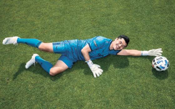 통산 549경기에 출전해 K리그 최다 출전 부문 2위에 오른 성남 골키퍼 김영광. 김성룡 기자