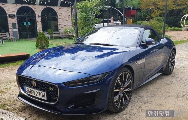 재규어 F타입 R 컨버터블. 사진=오세성 한경닷컴 기자