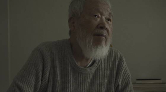 Kim Tschang-yeul in "The Man Who Paints Water Drops." [MIRU PICTURES]