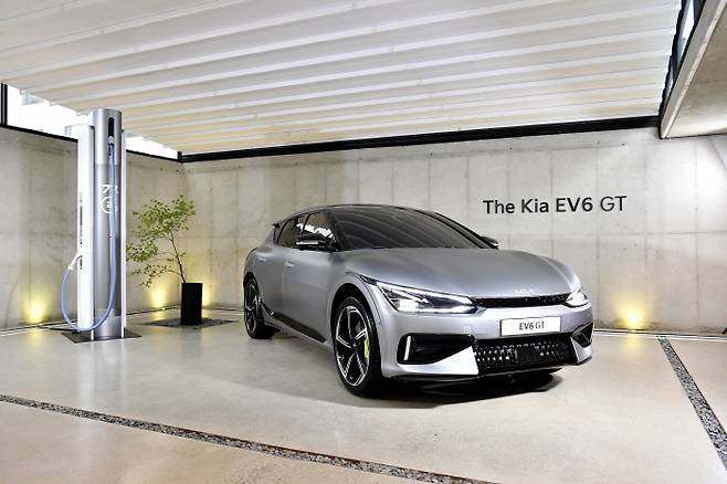 기아의 첫 전용 전기차 EV6 <사진제공= 기아>