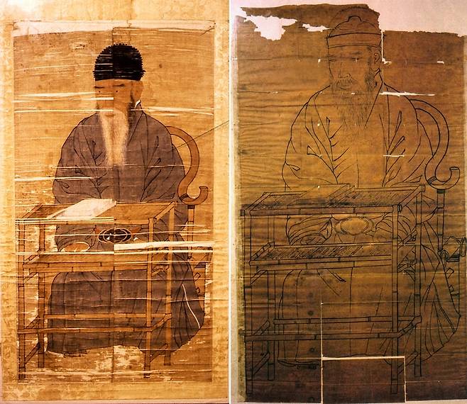 최덕지 초상 및 유지 초본 [문화재청 제공. 재판매 및 DB 금지]