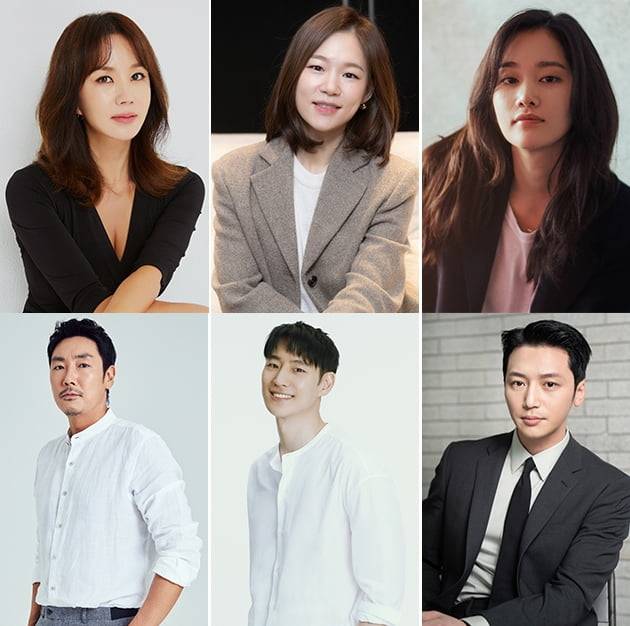 엄정화(왼쪽 위부터 시계방향), 한예리, 전종서, 변요한, 이제훈, 조진웅./ 사진=각 소속사