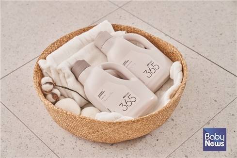 모윰365, 아기 세탁세제 및 섬유유연제 출시. ⓒ쁘띠엘린