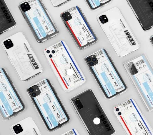 11번가에서 판매 예정인 대한항공 커스텀 굿즈 휴대폰 케이스./사진제공=11번가