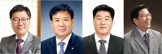 왼쪽부터 김영문 메이필드사장, 이상영 속리관광개발 대표, 정인락 울산관광협회 고문, 김광희 대한캠핑장협회 회장