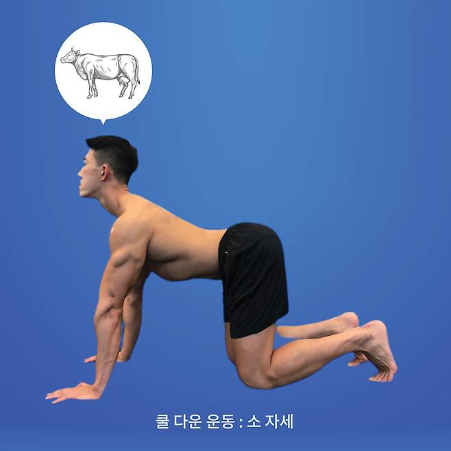 쿨 다운 마무리 운동 1.