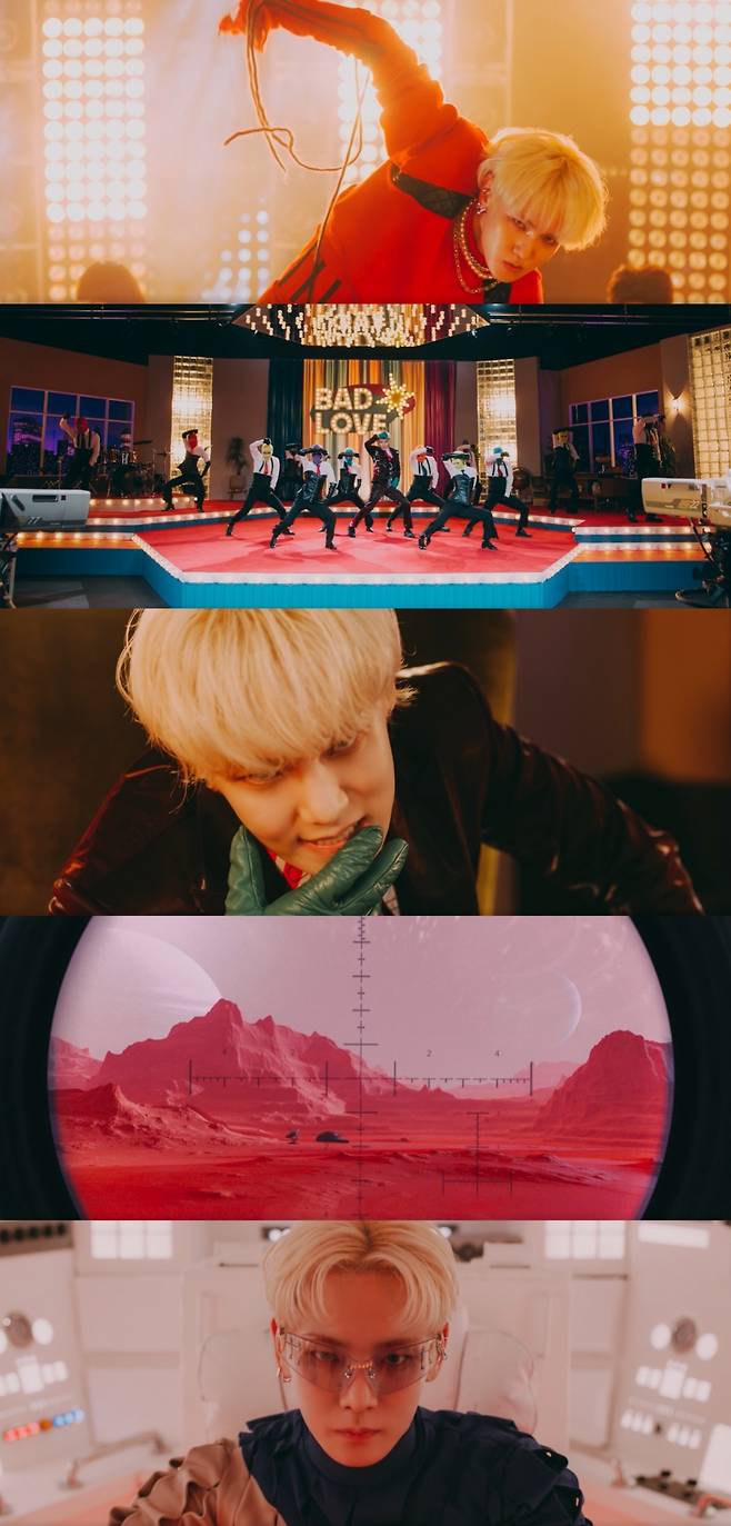 ▲ 키 '배드 러브' 뮤직비디오 화면 캡처