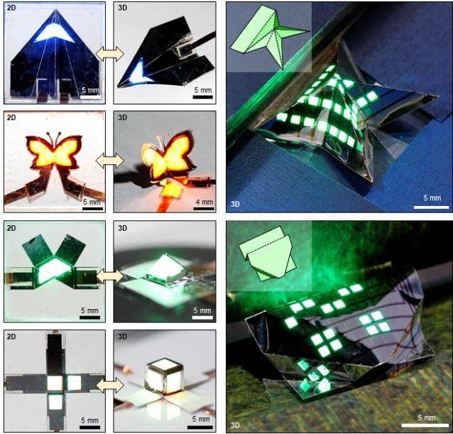 종이처럼 접을 수 있는 폴더블 QLED [IBS 제공. 재판매 및 DB 금지]