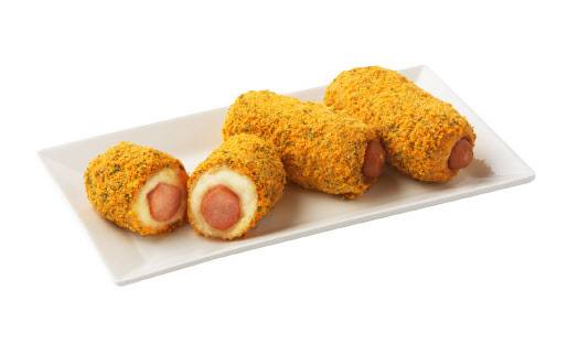 ▲bhc ‘뿌링핫도그’.(사진=bhc치킨)