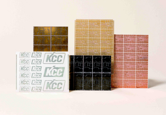 KCC가 생산하는 다양한 DCB 제품들. <KCC 제공>