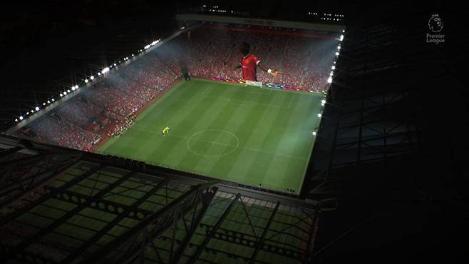 올드 트래포드 경기장의 모습