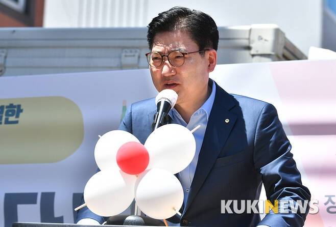 이정훈 강동구청장.&nbsp; &nbsp;쿠키뉴스 DB