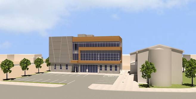 [나주=뉴시스] 나주 동수오량농공단지 '복합문화센터' 조감도. (이미지=나주시 제공) 2021.09.17 photo@newsis.com *재판매 및 DB 금지