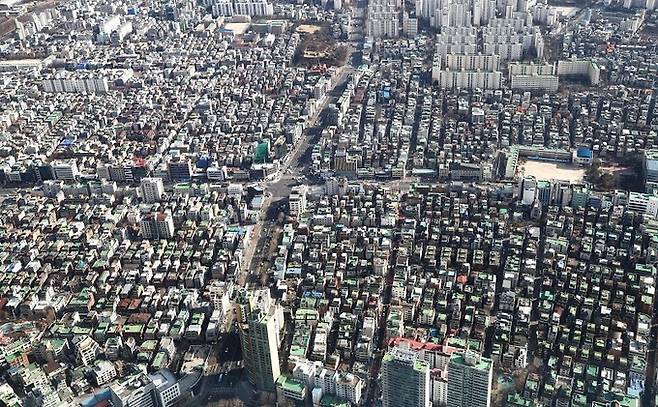 서울 시내 빌라촌. 사진은 기사의 내용과 상관없음. 연합뉴스