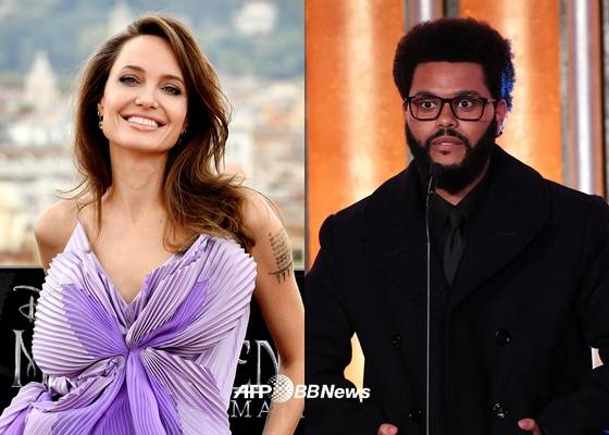 안젤리나 졸리, 위켄드 /AFPBBNews=뉴스1