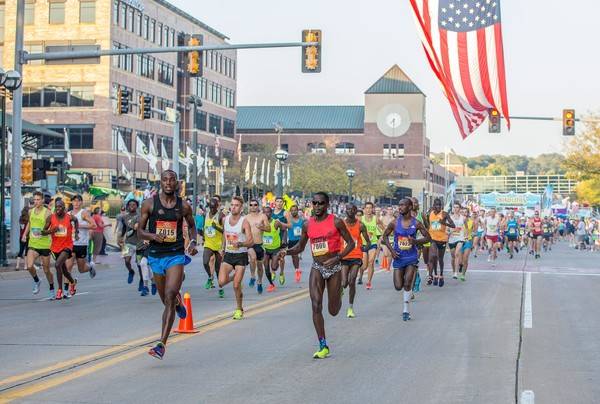 사진= 쿼드 시티스 마라톤 개최 현장, 연합뉴스