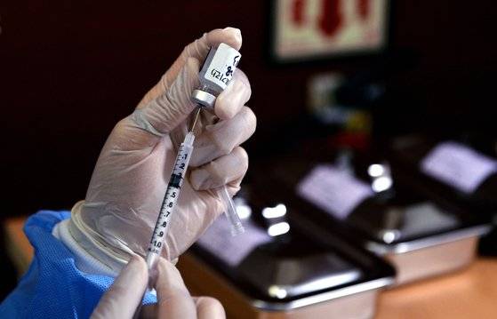 코로나19 백신 접종 이미지 .김성태