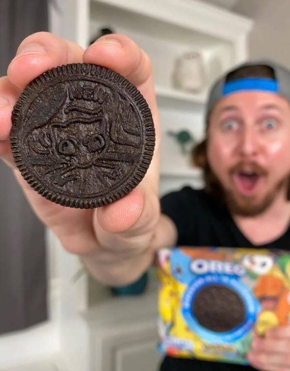 오레오 포켓몬 한정판 중에서 가장 인기 높은 캐릭터 '뮤'/사진=오레오 공식 인스타그램