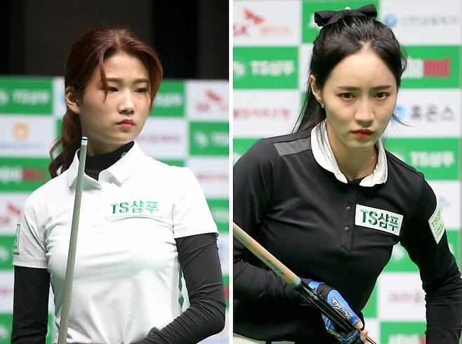 PBA 팀리그에 진출한 용현지(왼쪽)와 최혜미 [PBA 제공]