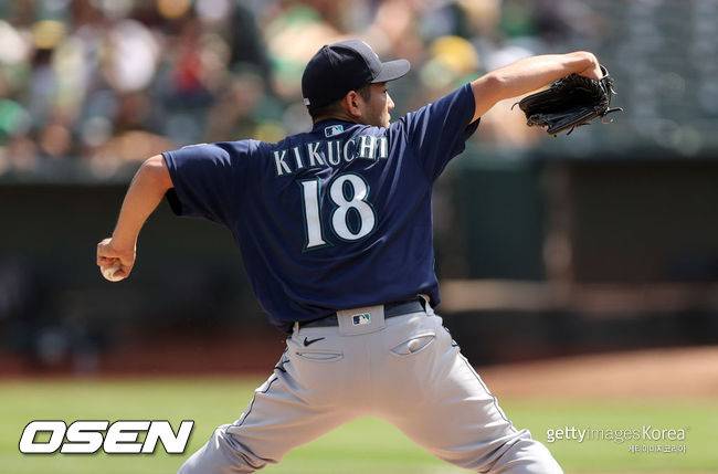 [사진] 기쿠치 유세이 2021.09.24 ⓒGettyimages(무단전재 및 재배포 금지)