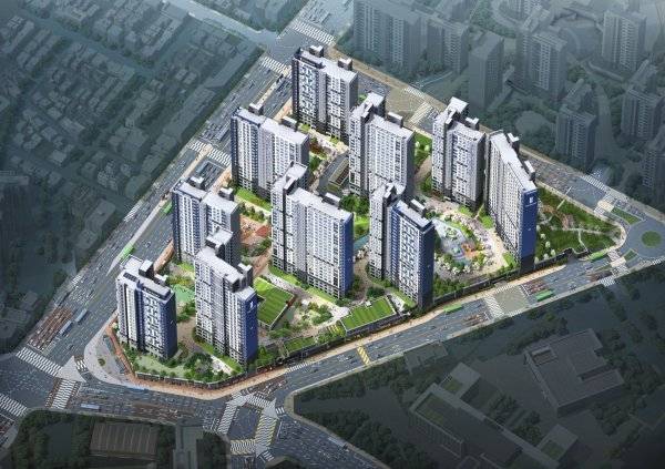 포스코건설이 경기 하남에 선보이는 ‘더샵 하남에디피스’의 조감도. 초역세권에 미래가치와 풍부한 생활 인프라를 갖춘 더샵 하남에디피스는 980세대 중 596세대가 10월에 일반 분양된다. 사진제공 | 포스코건설