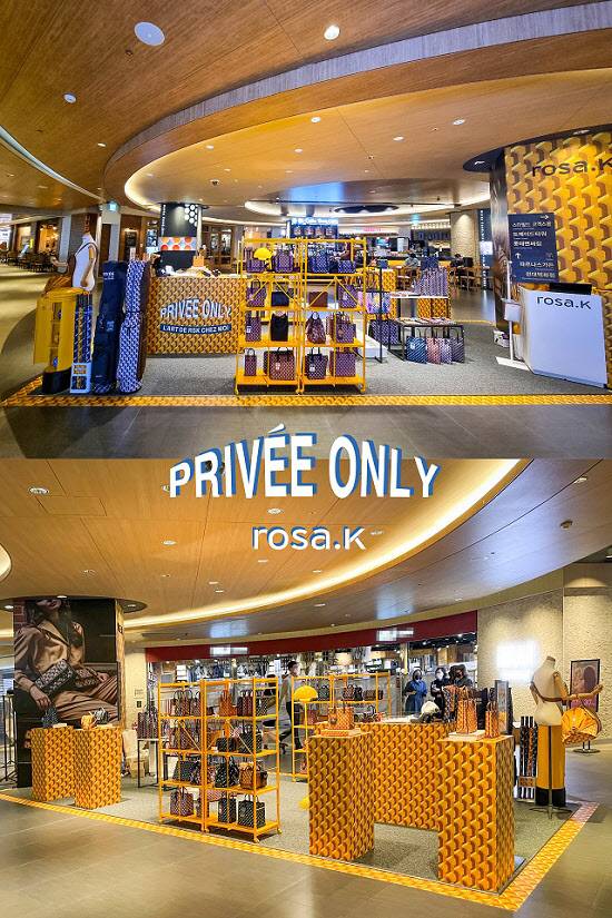 파르나스몰에 위치한 로사케이 팝업스토어 (사진제공=ROSA.K)