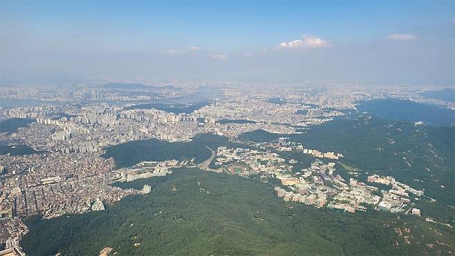 서울 관악구 일대 도시 숲 [국립산림과학원 제공. 재판매 및 DB 금지]