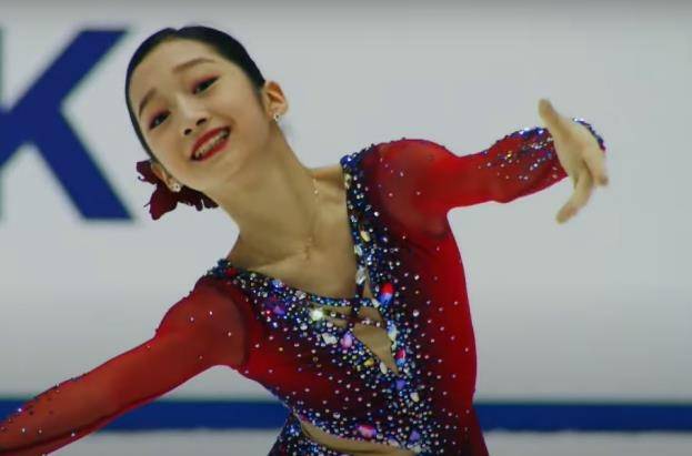 피겨스케이팅 여자 싱글 유망주 신지아 [ISU 중계화면 캡처. 재배포 및 DB 금지]